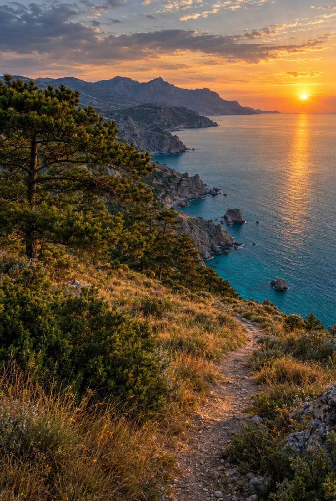 У моря